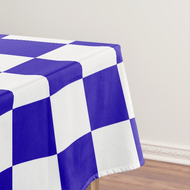 Nappe Bleu foncé à carreaux  (In Situ)