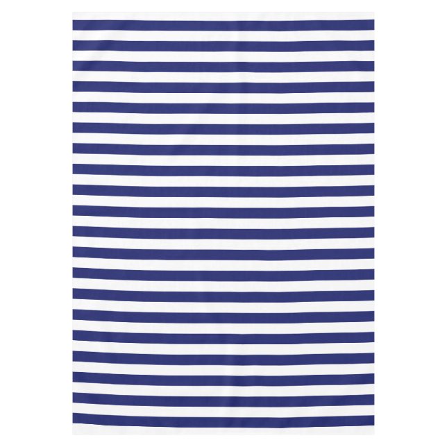 Nappe Bleu Sailor Stripe (grande échelle) (Devant)