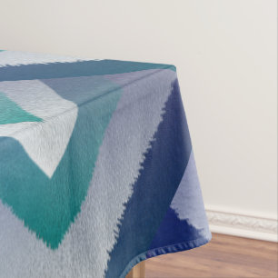 Nappe bleu turquoise gris ex pastel