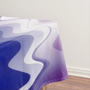 Nappe Bleu violet blanc