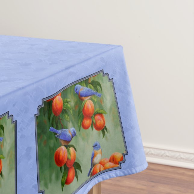 Nappe Bleus et pêches bleu (In Situ)