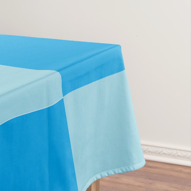 Nappe Blocs carrés bleus géométriques (In Situ)