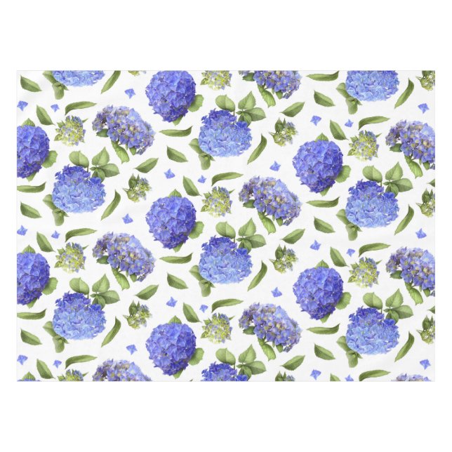 Nappe Blue Hydrangeas (Devant (Horizontal))