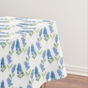 Nappe Bluebonnets Bleu Élégant Moderne Texas Floral