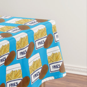 Nappe Boardwalk Beach French Fries Chips Fried Potatoes