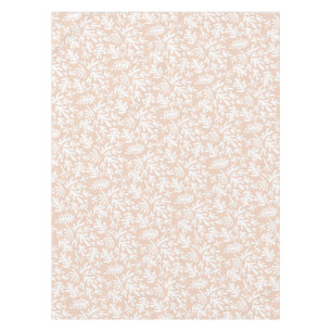 Nappe Boho Matisse Formes Botaniques Motif Terracotta