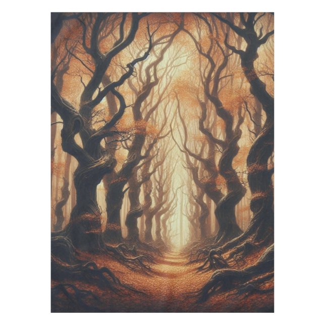 Nappe Bois d'automne gothique (Devant)