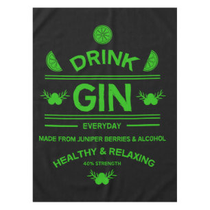 Nappe Boissons Gin   Love Gin   Décor   Service de barre