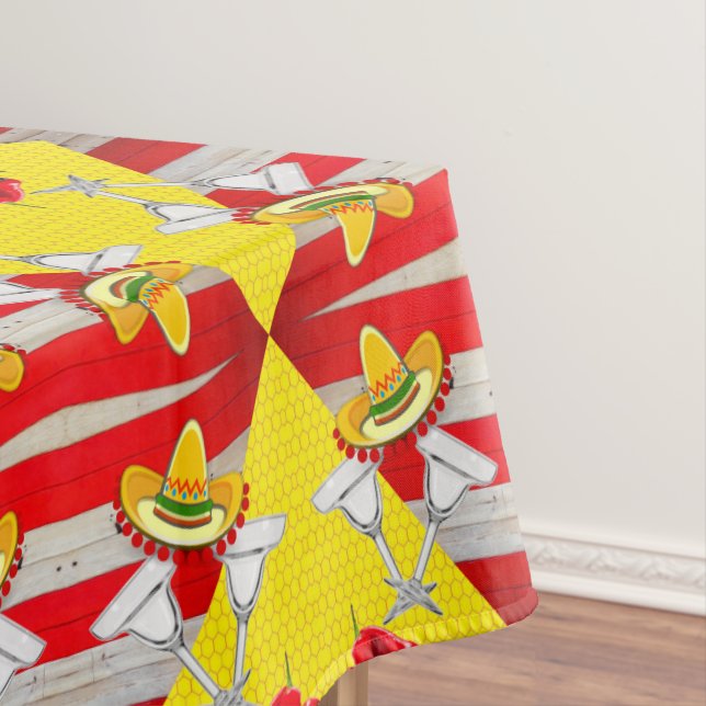 Nappe Boissons mexicaines Poivrons rouges chauds (In Situ)