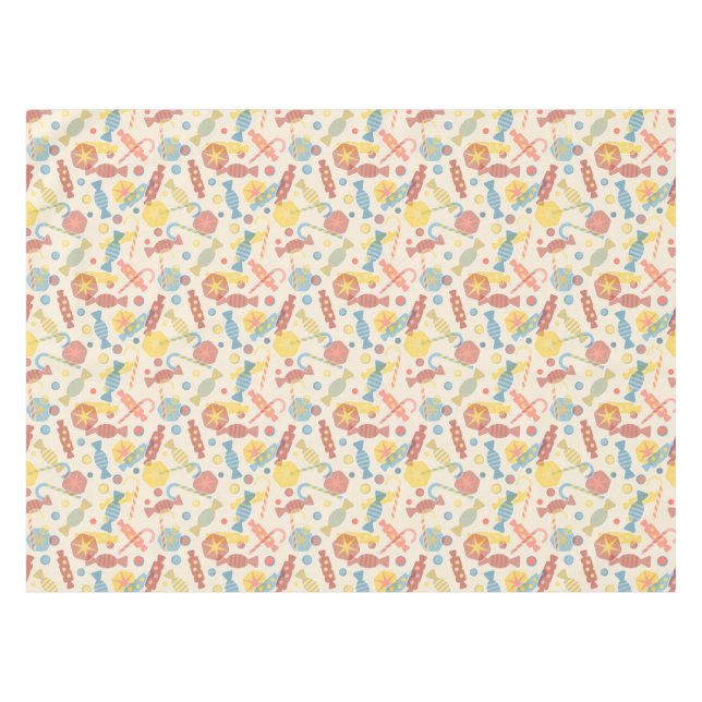 Nappe Bonbons et motif de sucrerie (Devant (Horizontal))