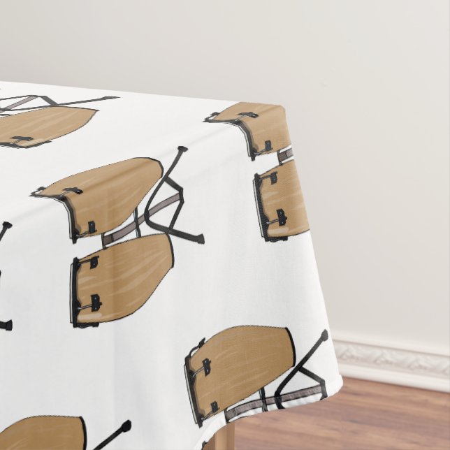 Nappe Bongo, dessin animé de batterie (In Situ)