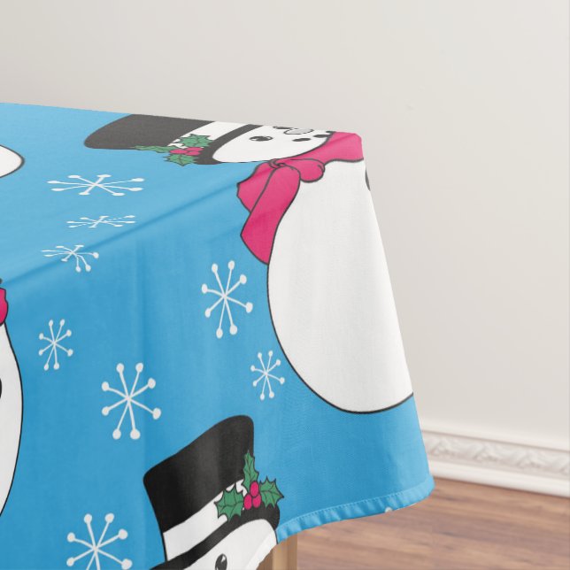 Nappe bonhomme de neige de Noël (In Situ)