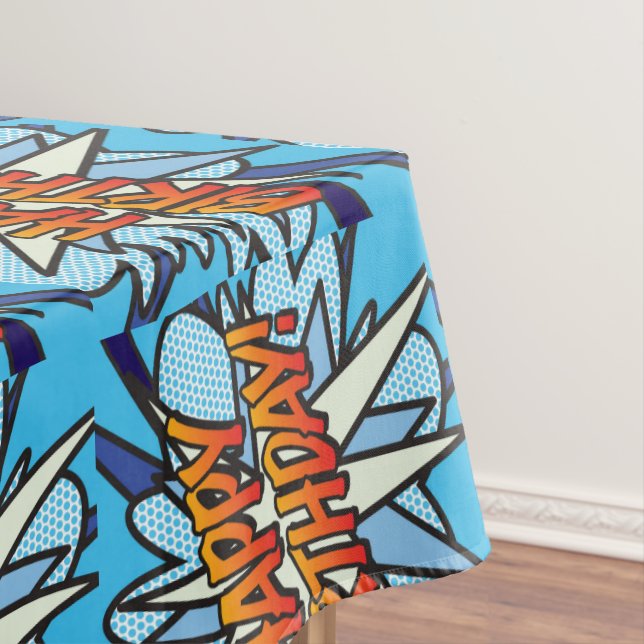 Nappe BONJOUR D'ANNIVERSAIRE amusant Retro Comic Book (In Situ)