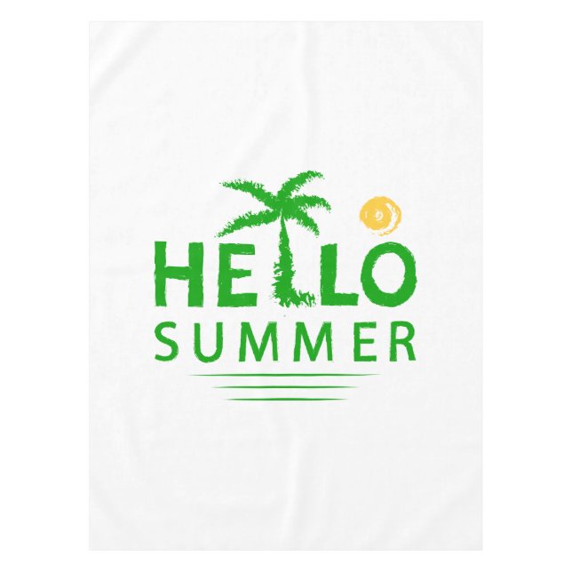 Nappe Bonjour été (Devant)