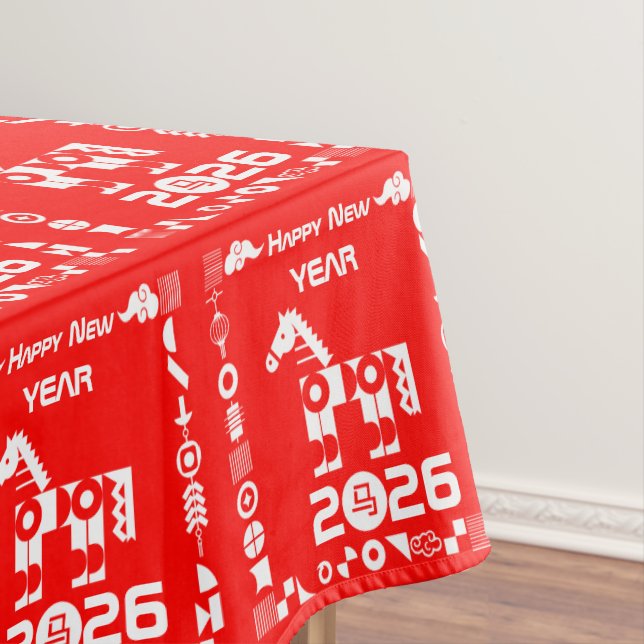 Nappe Bonne année 2026 (In Situ)
