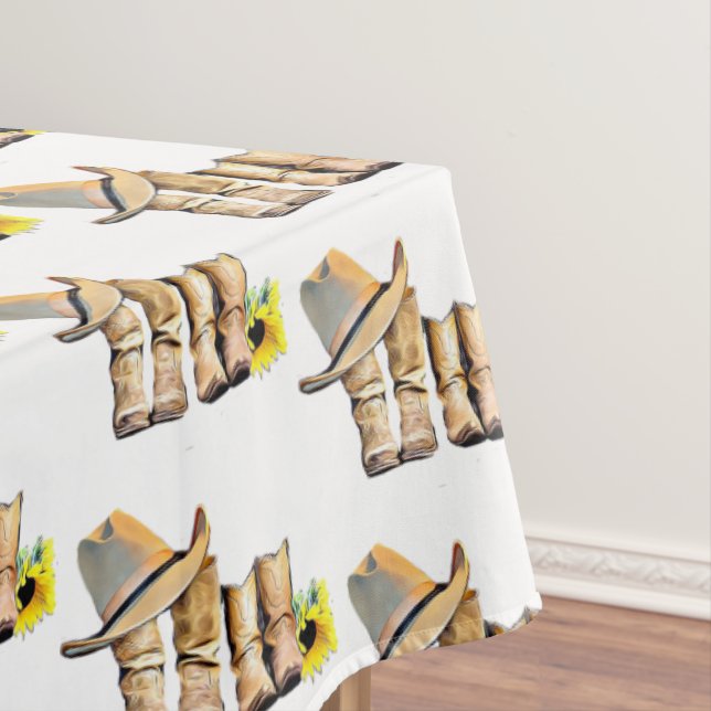 Nappe Bottes de Cowboy Mariage du pays et de l'Ouest (In Situ)