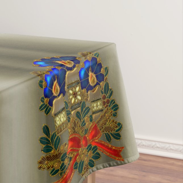 Nappe Bougies de Noël (In Situ)