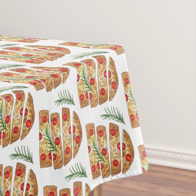 Nappe Boulangerie italienne Focaccia Huile d'olive Pain  (In Situ)