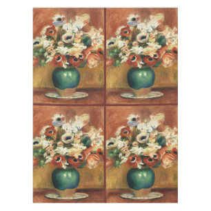 Nappe Bouquet floral Renoir d'art raffiné dans le style 