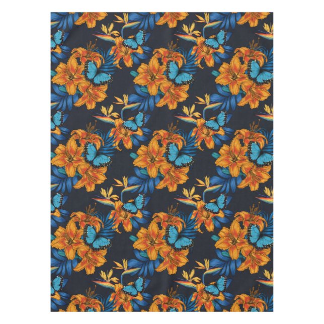 Nappe Bouquet tropical (Devant)