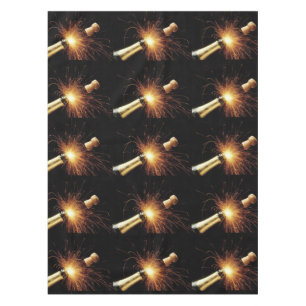 Nappe bouteille de champagne Réveillon du Nouvel An