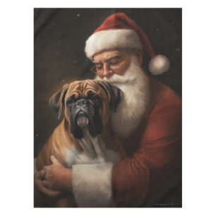 Nappe Boxer avec le Père Noël Fête de Noël