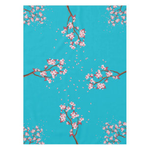 Nappe Branches de cerisier en fleur Tissu de table perso