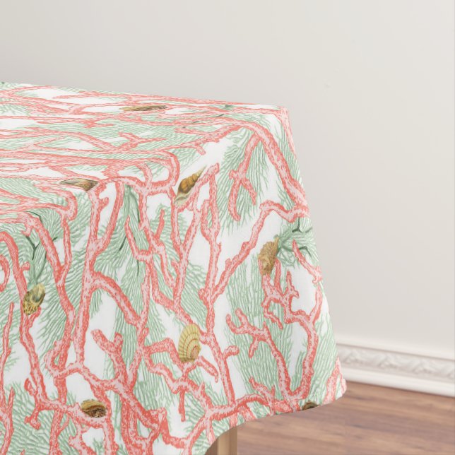 Nappe Branches de corail vibrant avec des coquillages (In Situ)
