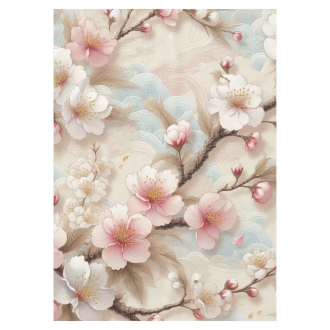 Nappe Branches de fleurs d'Apple (Devant)