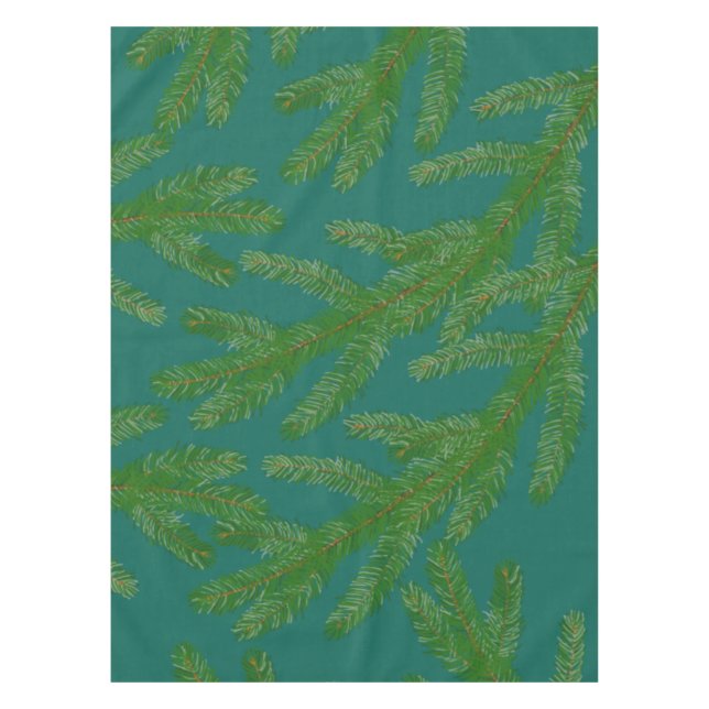 Nappe Branches Festive Green Fir Tree (Devant)