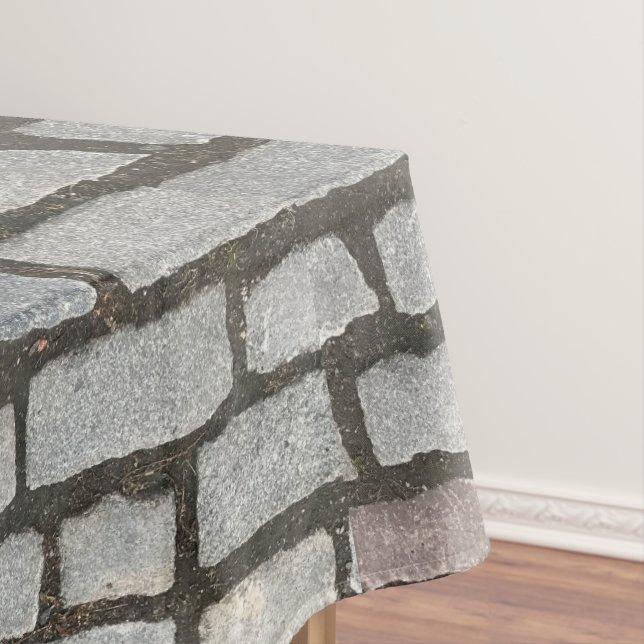 Nappe Brick Cobblestone Street Pathway Nature Photograph (In Situ)