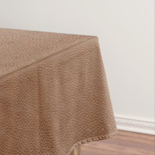Nappe Brun naturel en cuir de Faux