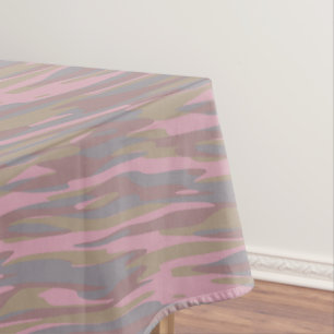 Nappe Brun rosé, rose délavé, camouflage brume de montag