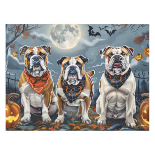 Nappe Bulldog Halloween Éffrayant