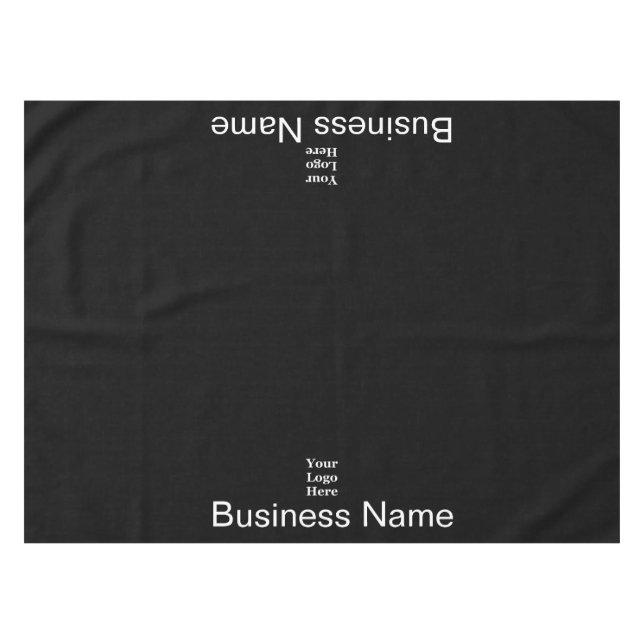 Nappe Business Logo and Name Black and White Template (Devant (Horizontal))