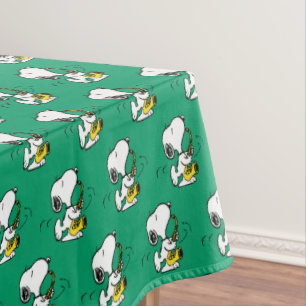Nappe cacahuètes Lecteur Snoopy Saxophone