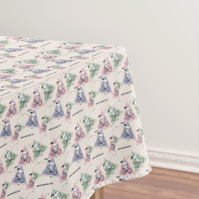 Nappe cacahuètes | Snoopy Bike Ride Stats (In Situ)