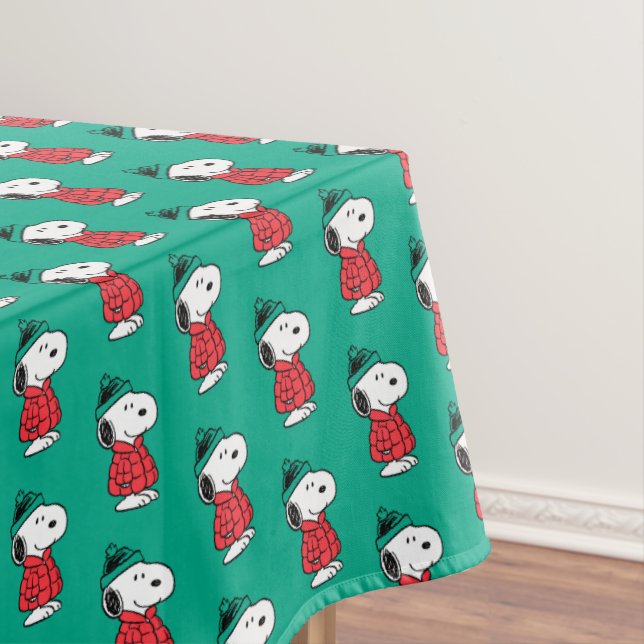Nappe cacahuètes | Snoopy Chat d'hiver et Casquette (In Situ)