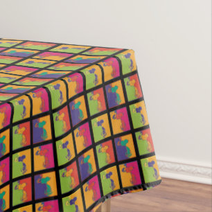 Nappe cacahuètes Snoopy Pop Art Moderne
