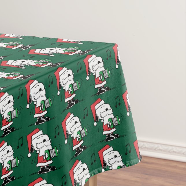 Nappe cacahuètes | Snoopy Santa Claus Accordian (In Situ)