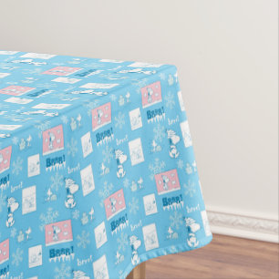 Nappe cacahuètes Snoopy Snow Day Motif