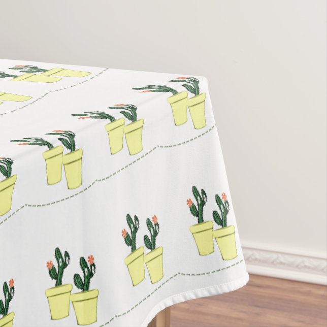 Nappe Cactus blanc Jaune (In Situ)