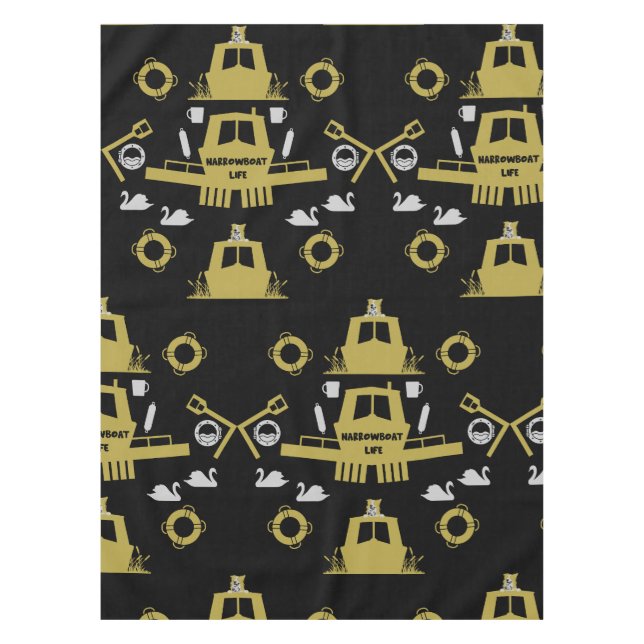 Nappe Cadeaux British Narrowboat (Devant)