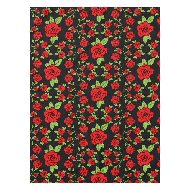 Nappe Cadeaux de cuisine Motif rose (Devant)