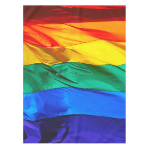 Nappe Cadeaux de drapeau de fierté gay artistique Wave d