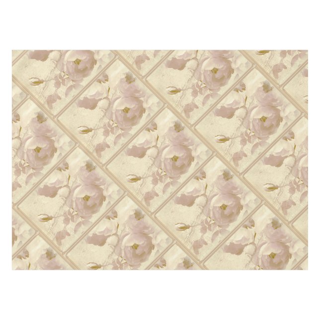 Nappe cadre beige rose (Devant (Horizontal))