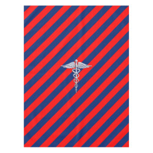 Nappe Caducée de style Ligue des symboles médicaux