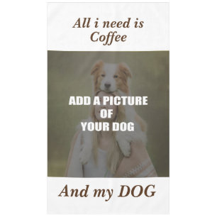 Nappe Café et mon Oreiller de chien