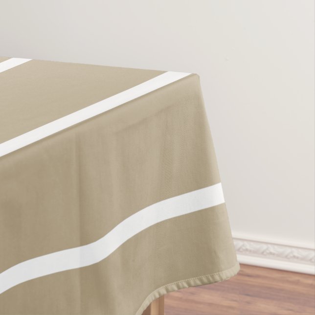 Nappe Café Latte White Pinstripe (In Situ)