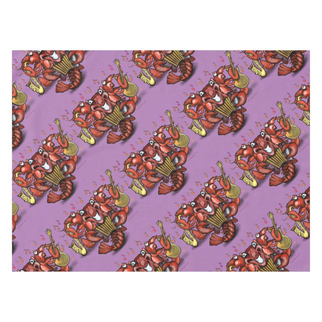Nappe Cajun Crawfish Band (Devant (Horizontal))